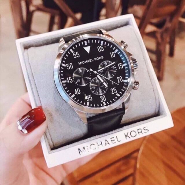 Đồng hồ nam Michael kors MK8362 dây da bò chạy 6 kim fullbox