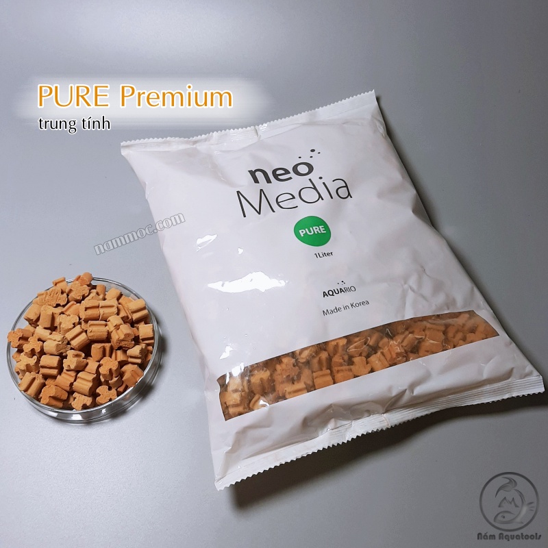 Vật liệu lọc Neo Media - SOFT / PURE / HARD Premium  | Vật liệu lọc tốt nhất cho bể cá cảnh, thuỷ sinh