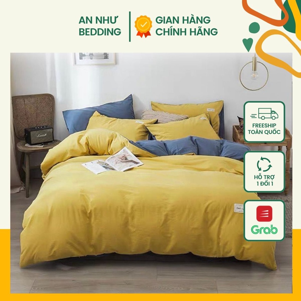 Bộ vỏ chăn ga gối cotton tici 4 món  An Như Bedding | BigBuy360 - bigbuy360.vn