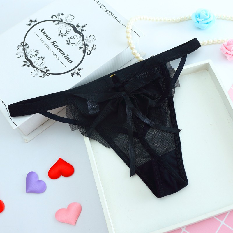 Lọt Khe Nơ Siêu Xinh Mẫu Mơi, Quần lót lọt khe nữ sexy 8019