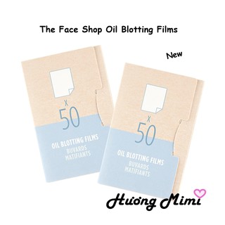 Giấy thấm dầu The Face Shop Oil Blotting Films (Mẫu mới)