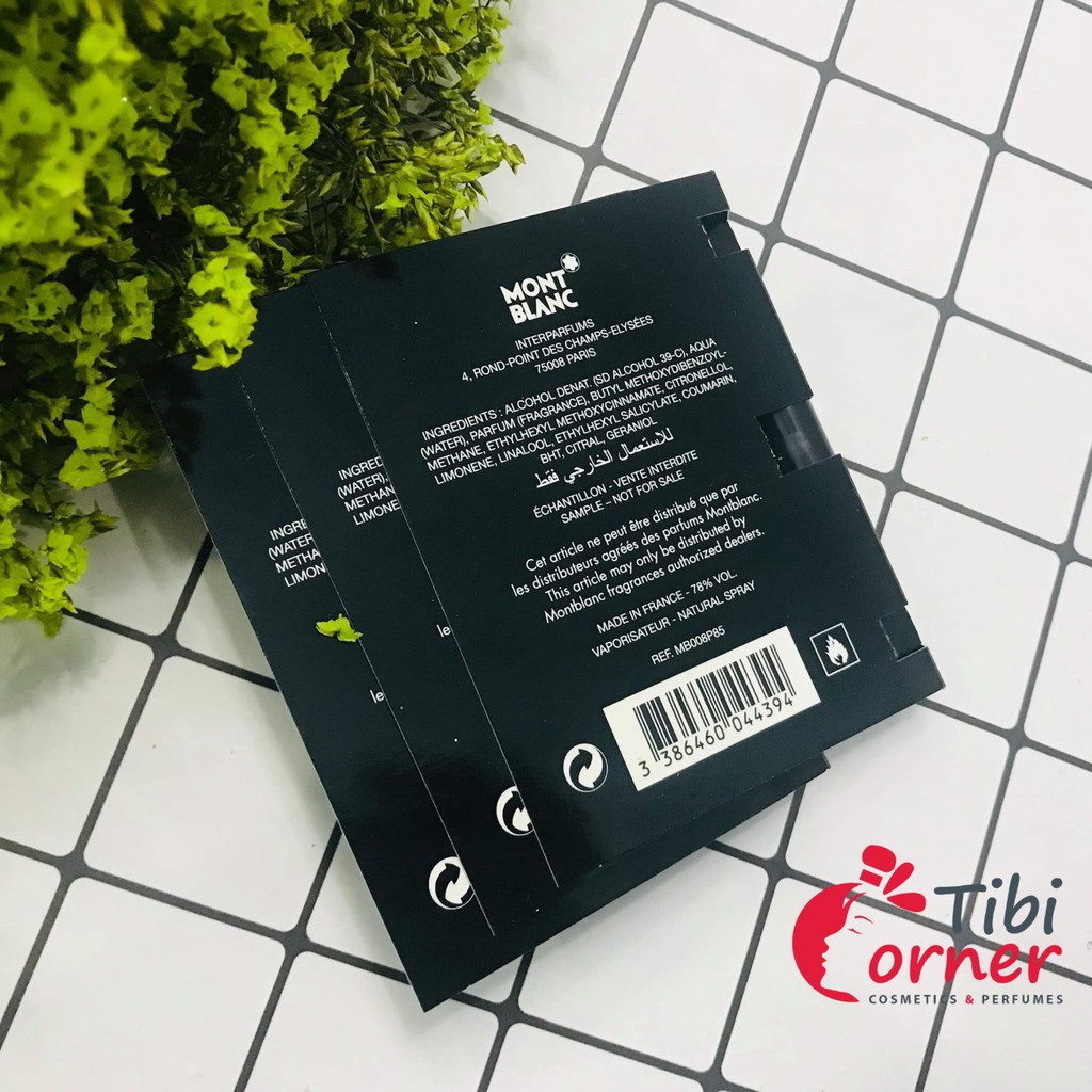 Mẫu thử Nước Hoa Vial Nam Mont Blanc Legend | BigBuy360 - bigbuy360.vn