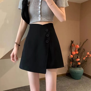 Quần váy phối 3 khuy - Mã 902