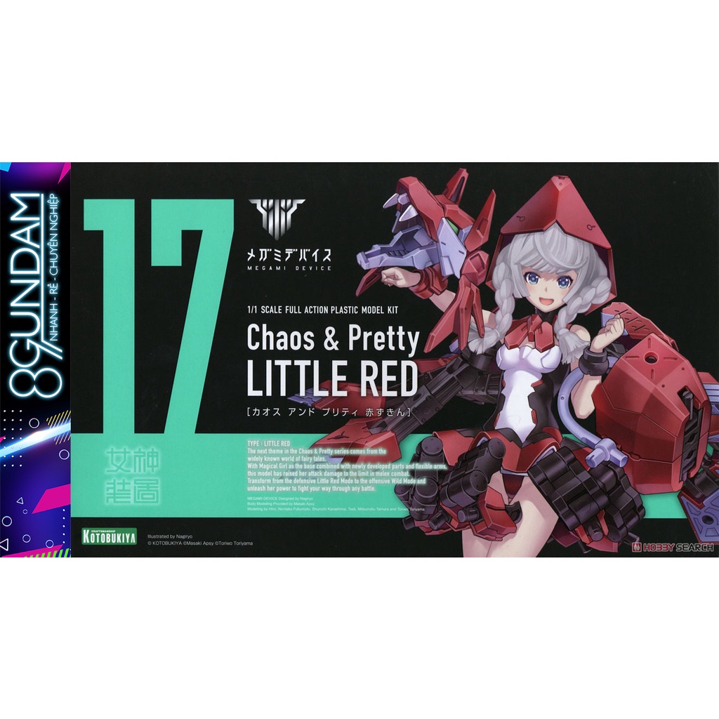 Mô Hình Lắp Ráp Megami Device Chaos & Pretty Little Red (BẢN ĐẶC BIỆT)
