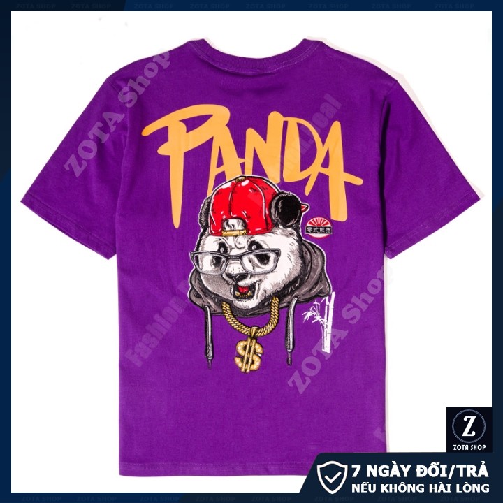 Áo thun tay lỡ form rộng, áo phông Freesize cho cả nam/nữ in PANDA hai mặt TL683 | BigBuy360 - bigbuy360.vn