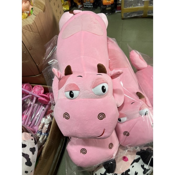 Thú bông Bò lười lưng tim mắt lồi