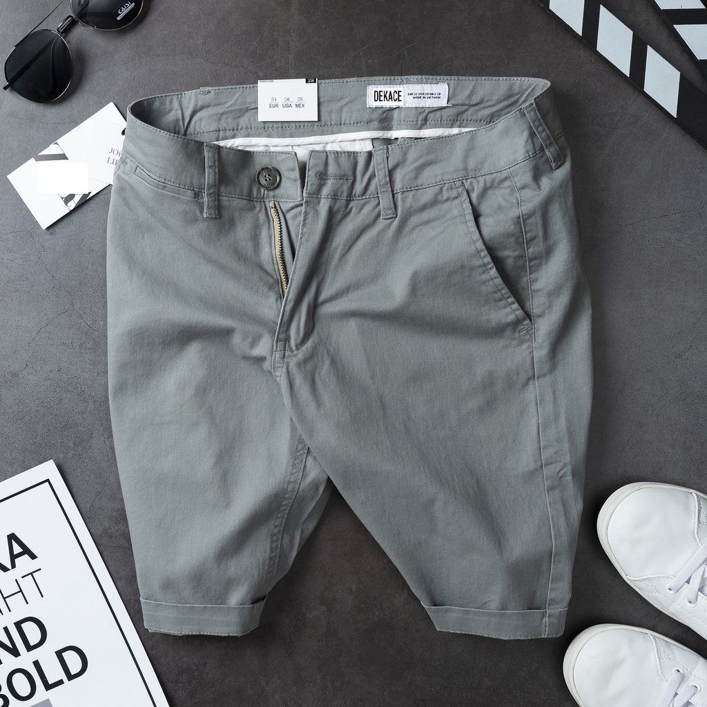 Quần Short Kaki Nam Chất Co Giãn Mềm Xịn