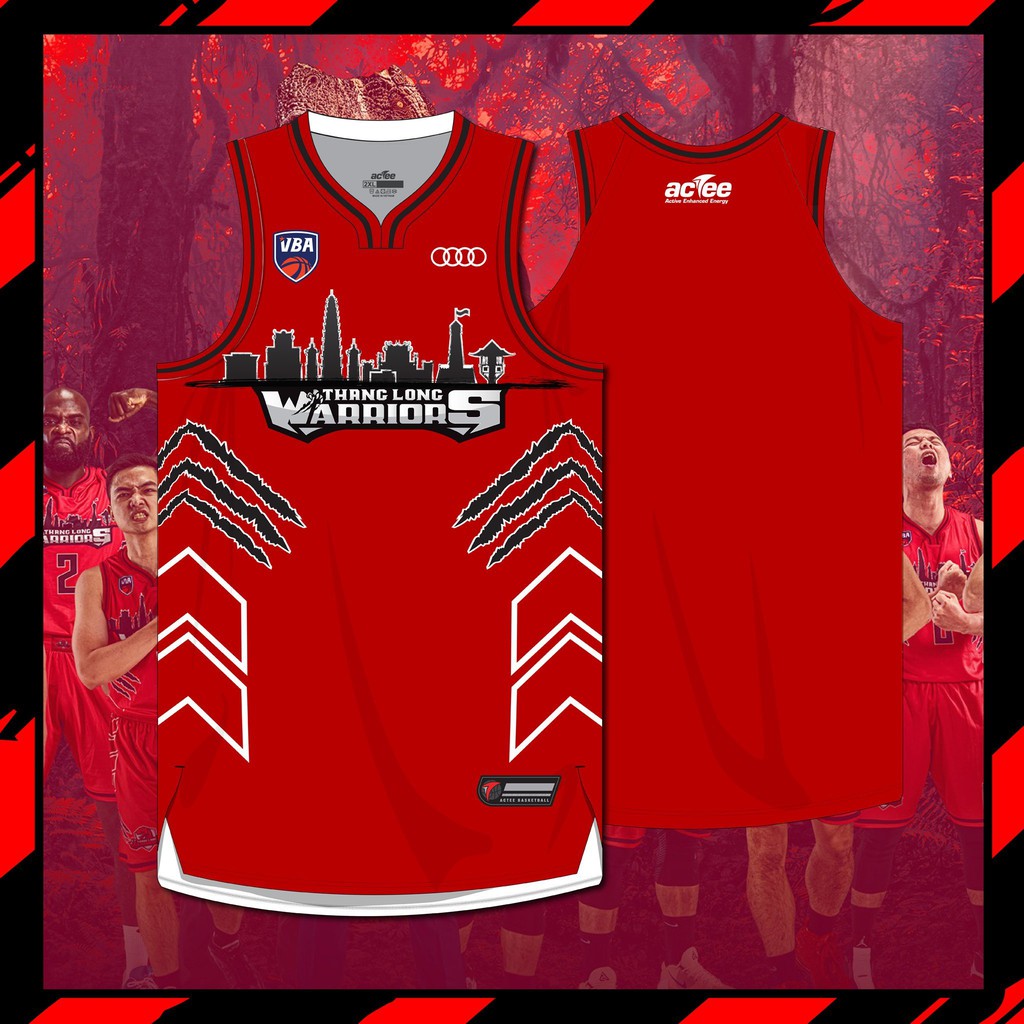 Bộ quần áo bóng rổ JERSEY THĂNG LONG WARRIORS 2020
