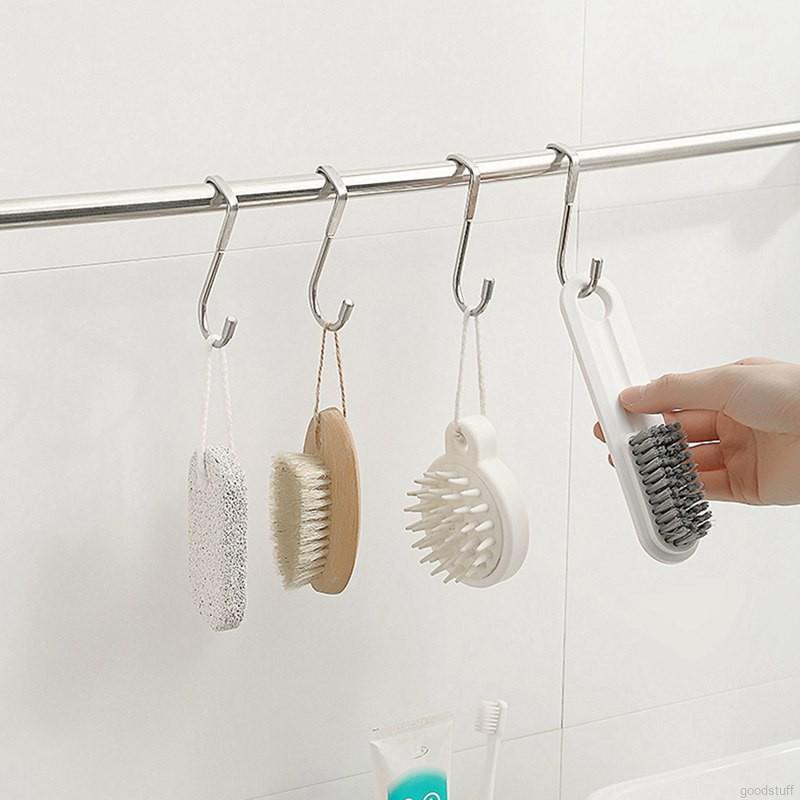 Móc treo đồ hình chữ S bằng thép không gỉ 304 gắn tường