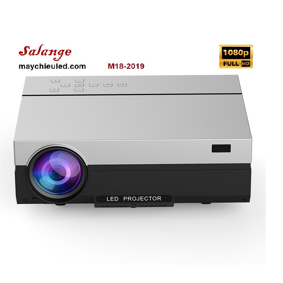Máy chiếu LED Salange full hd M18 phân giải 1080p