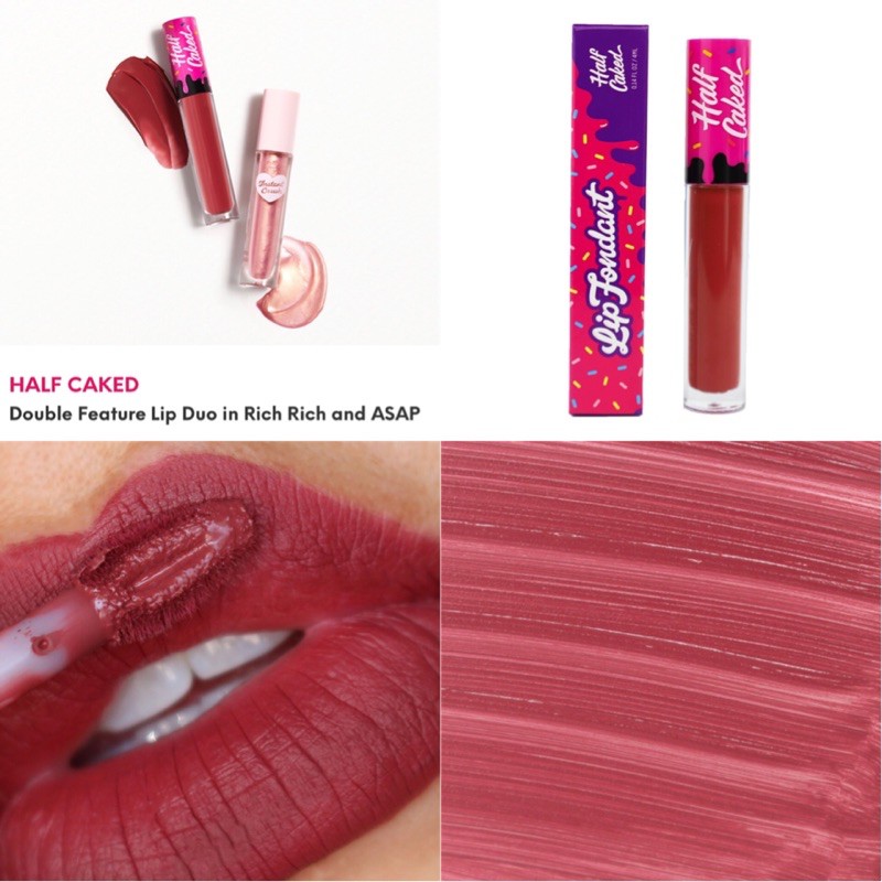 Set son Half Caked Double Feature Lip Duo