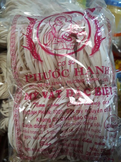 [Mã 267FMCGSALE giảm 8% đơn 500K] Bánh canh khô( mì vắt) Phước Hạnh đặc biệt lò tại Huế | BigBuy360 - bigbuy360.vn