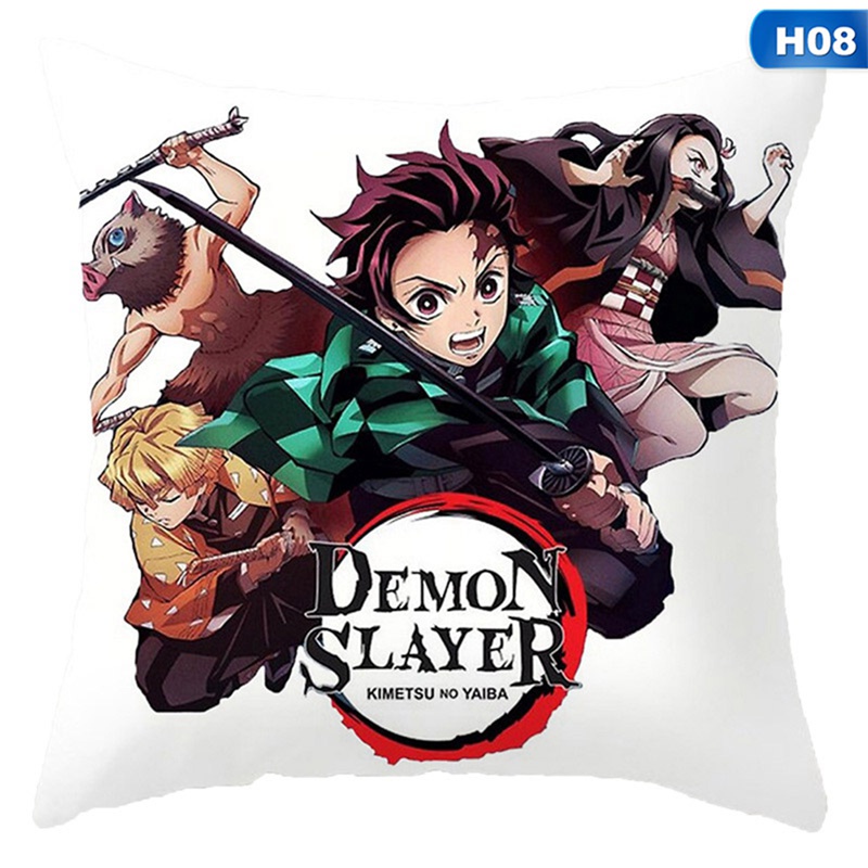 Vỏ Gối In Hình Nhân Vật Anime Demon Slayer Kimetsu No Yaiba