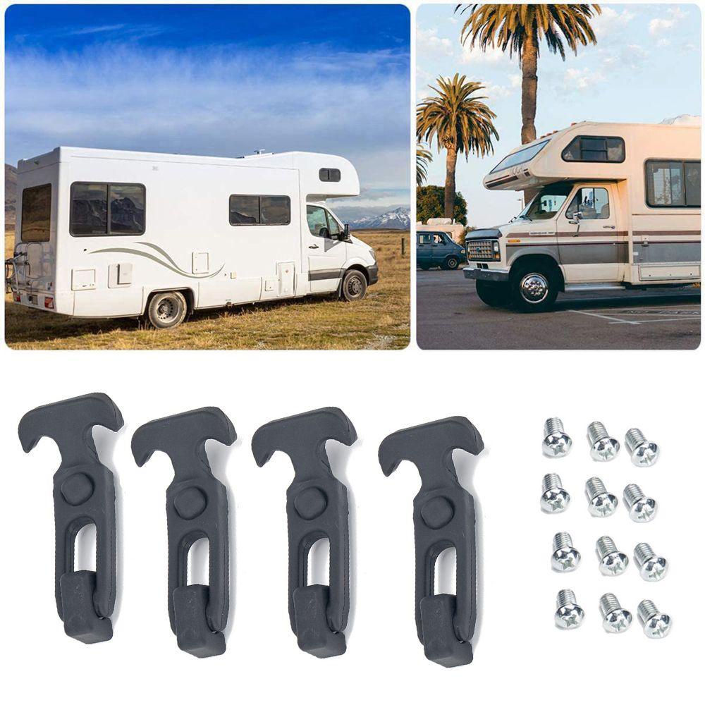 Bộ 4 Chốt Làm Mát + 4 Hộp Đựng Dụng Cụ Dành Cho Xe Hơi RV