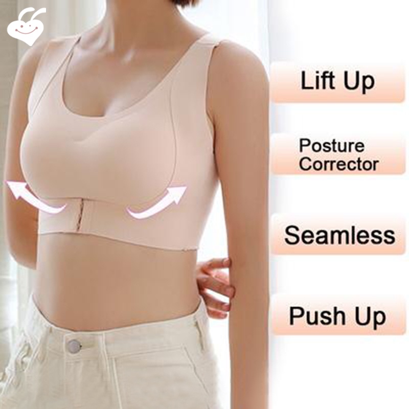 Đai Đeo Hỗ Trợ Định Hình Lưng 2 Trong 1 Đa Năng Không Đường May Cho Nữ