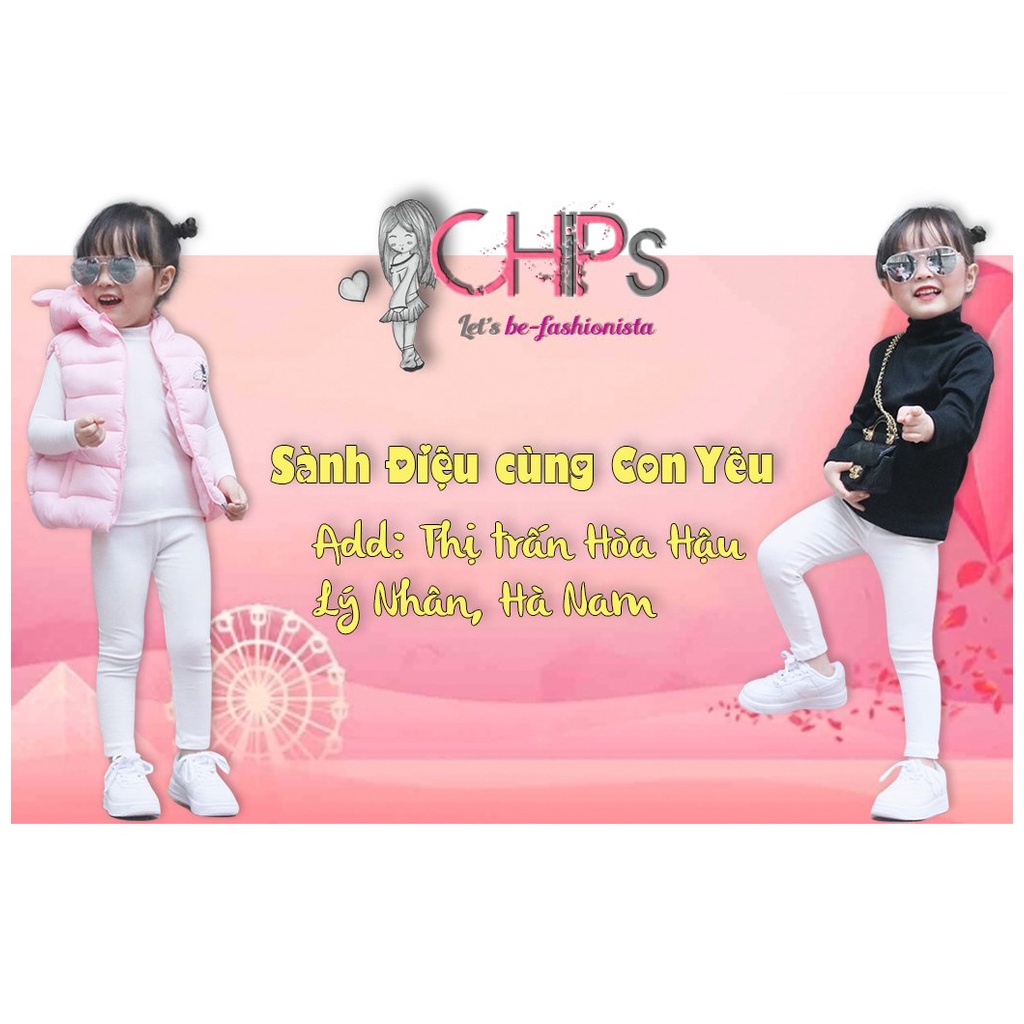 Áo Croptop Sát Nách Ôm Body Cho Bé Gái Màu Sắc Cực Yêu