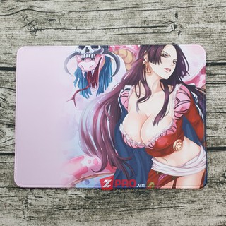 Lót chuột Boa Hancock siêu gợi cảm 34x24cm dày 4 ly