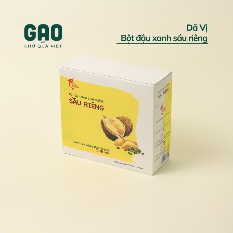 Bột đậu xanh dinh dưỡng - Rồng Vàng Kỳ Anh - Hộp 500g