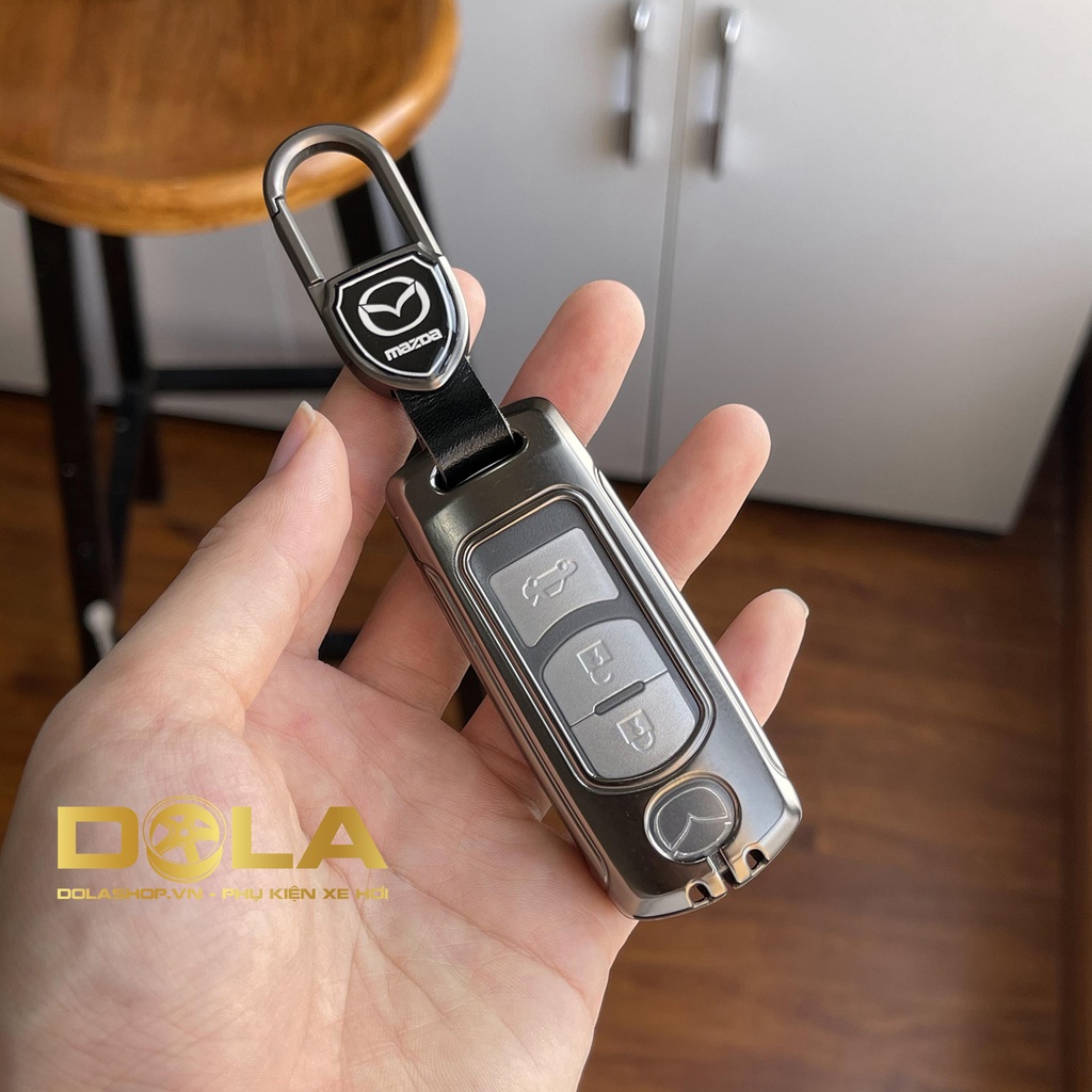Vỏ ốp khoá xe hơi, Bọc chìa ô tô Mazda 6 , CX5, CX8, Mazda3, Mazda2 M08-A1 dolashop