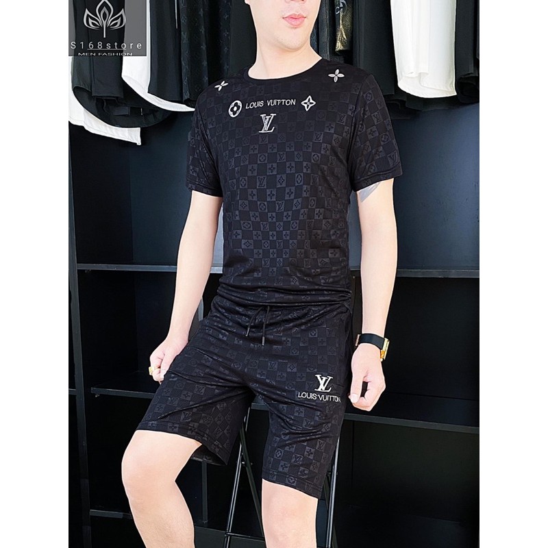 Bộ thể thao nam💘bộ đồ nam thun lạnh kim cương dập vân chìm sắc nét có 3 mẫu hot nhât 2021