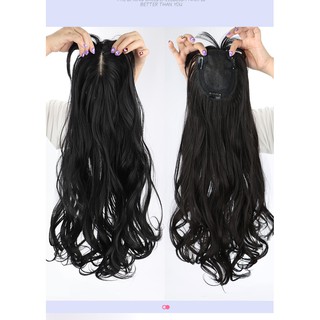 BỘ CHE HÓI PHỦ BẠC MỚI - TÓC XOĂN 55CM