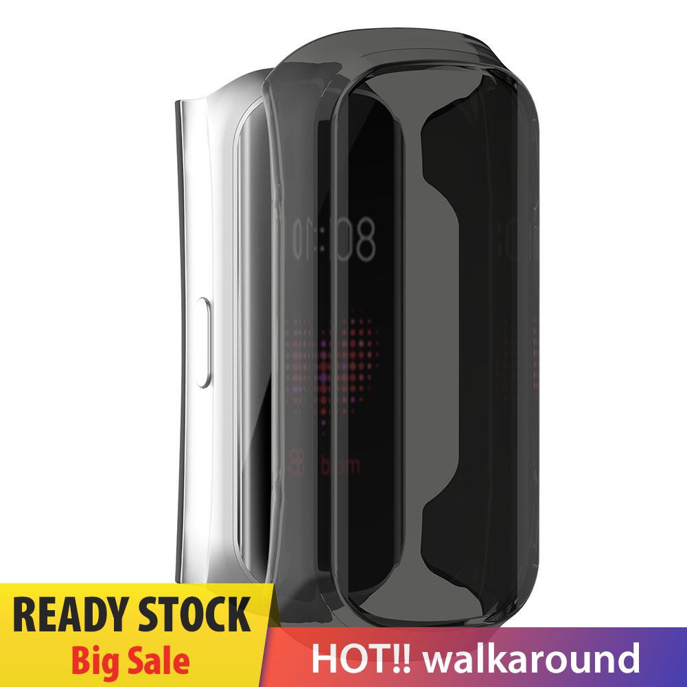 Dây đeo tpu trong suốt cho đồng hồ thông minh cao cấp Galaxy Fit-E R375 L &amp; 6