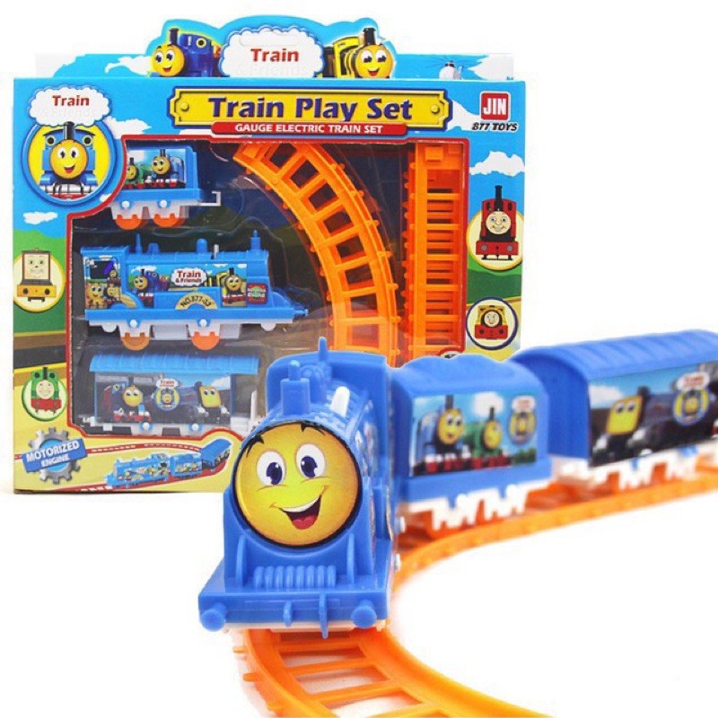 Hộp Đồ Chơi Đường Ray Xe Lửa Tàu Hoả Thomas Cho Bé