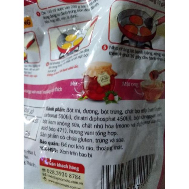 Bột Bánh Rán Pha Sẵn Ajinomoto Truyền Thống 200G