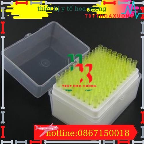 Hộp đựng đầu côn vàng, xanh, trắng