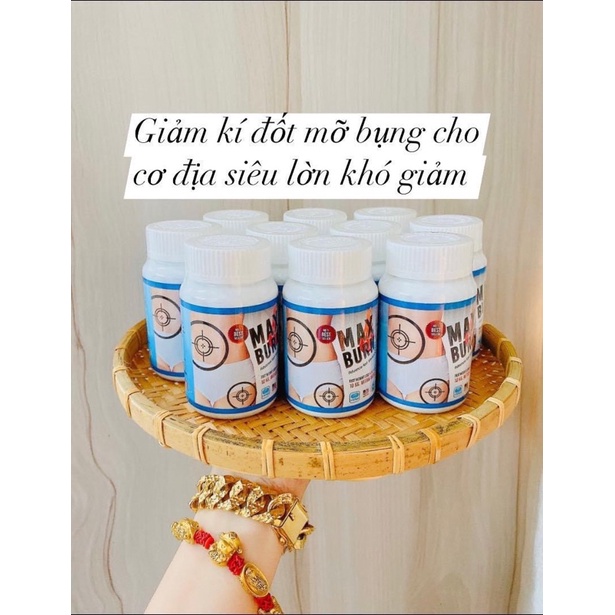 Lọ 30viên giảm mỡ max burn thái lan