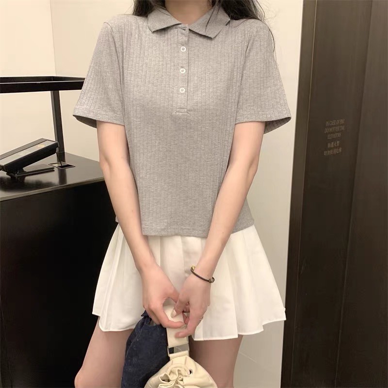 [ORDER] Áo polo len sọc ulzzang