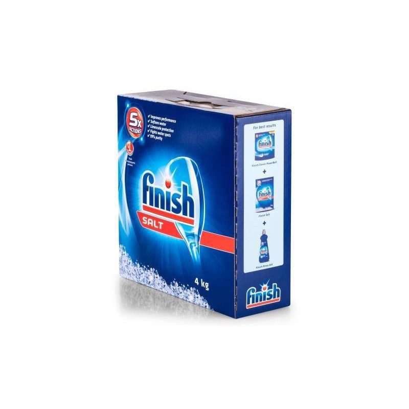 Muối làm mềm nước cho máy rửa bát Finish 4kg