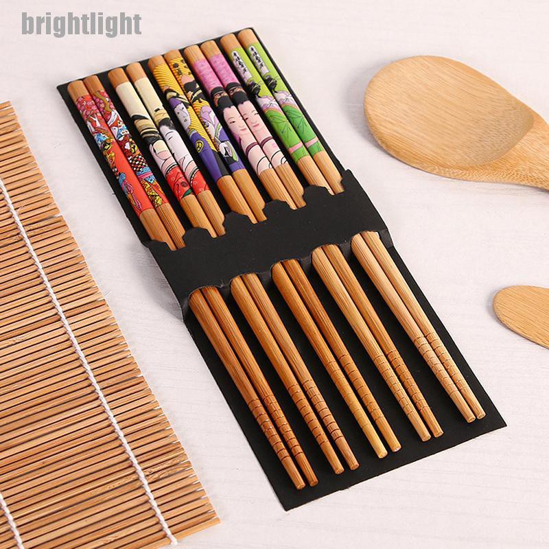Bộ 14 Dụng Cụ Làm Sushi Bằng Tre