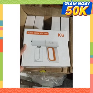 Súng diệt khuẩn K5, K5 Pro, sát trùng công nghệ tiên tiến Nano 8 tia hồng ngoại, trang bị xịt gần kề khuẩn, bắ...