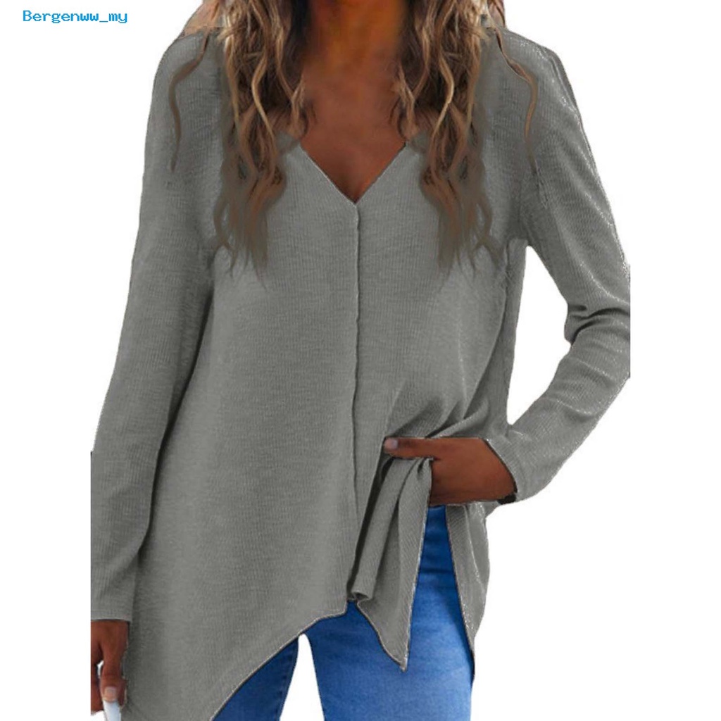 <Bergenw_my>Áo sweater dáng rộng siêu mềm thời trang mùa đông
 | BigBuy360 - bigbuy360.vn