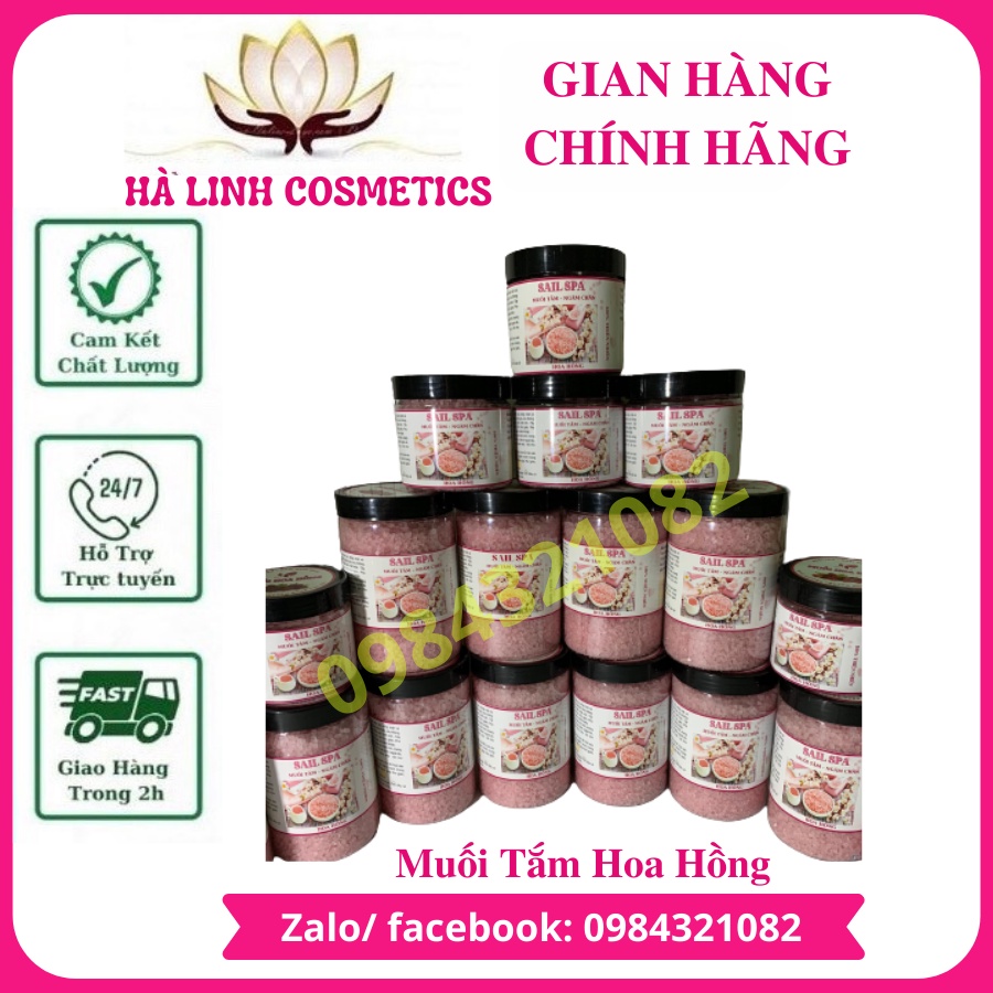 1kg Muối tắm, muối ngâm chân, muối Himalaya, muối chuyên dùng cho Spa