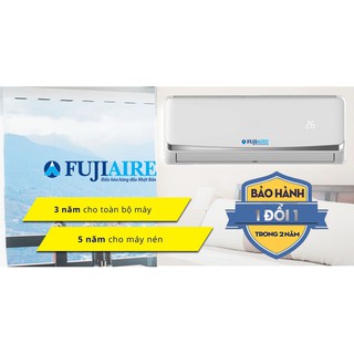 Điều hòa Fujiaire 12000 BTU 2 chiều FW15H9L-2A1N gas R-410A