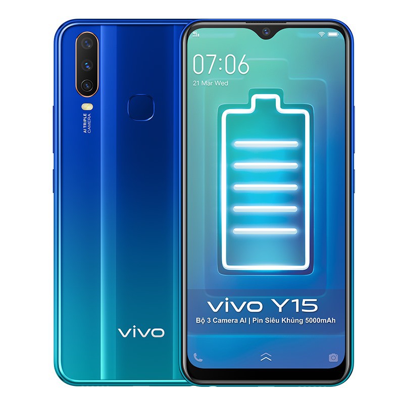 Điện thoại Vivo Y15 4GB/64GB - Hàng Chính Hãng | BigBuy360 - bigbuy360.vn