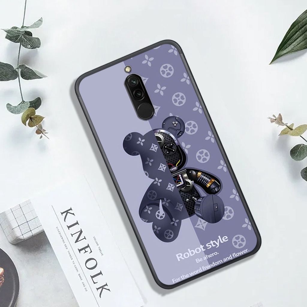 [HOT]ỐP HUAWEI NOVA 2i , In Hình Gấu Robot họa tiết L-V màu sắc cực đẹp.