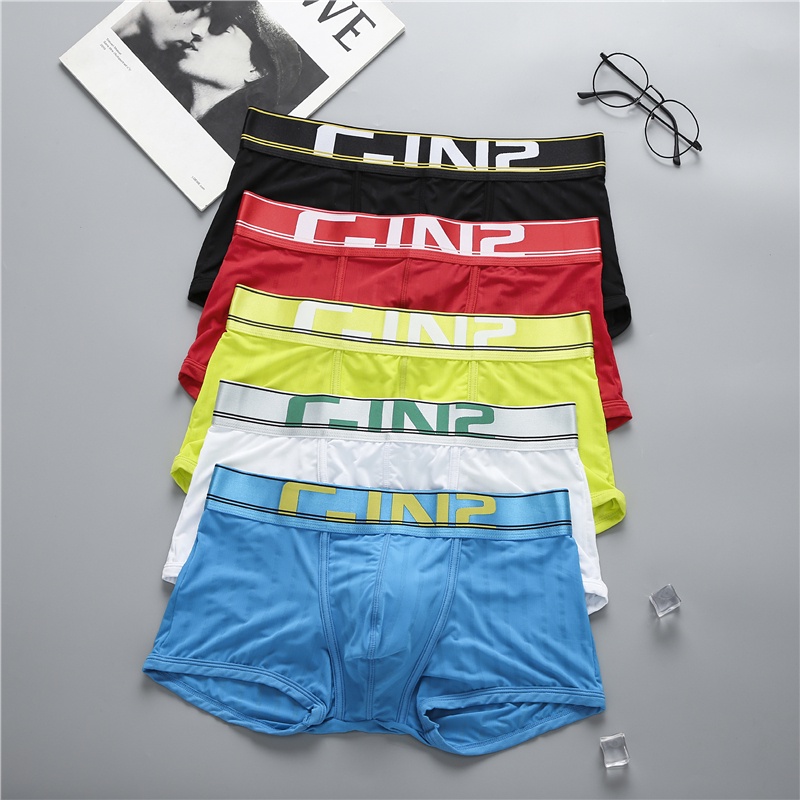 Quần lót nam boxer lưới thoáng khí thoải mái