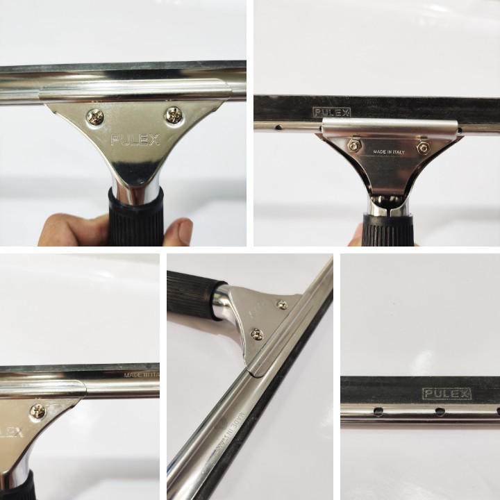 Cây lau kính inox 45cm cao cấp vệ sinh gương kính, và các mặt phẳng hiệu quả Italy