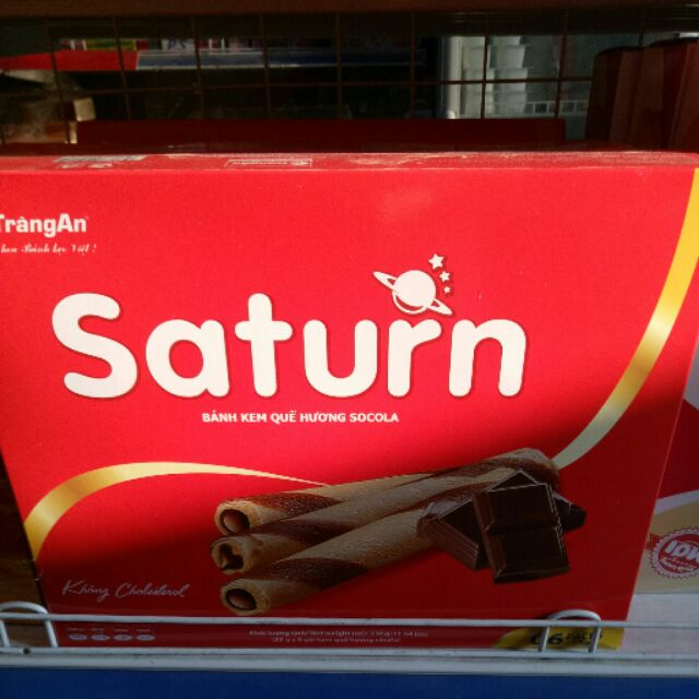 Bánh Kem Quế Hương Sôcôla  Saturn Tràng An 330g