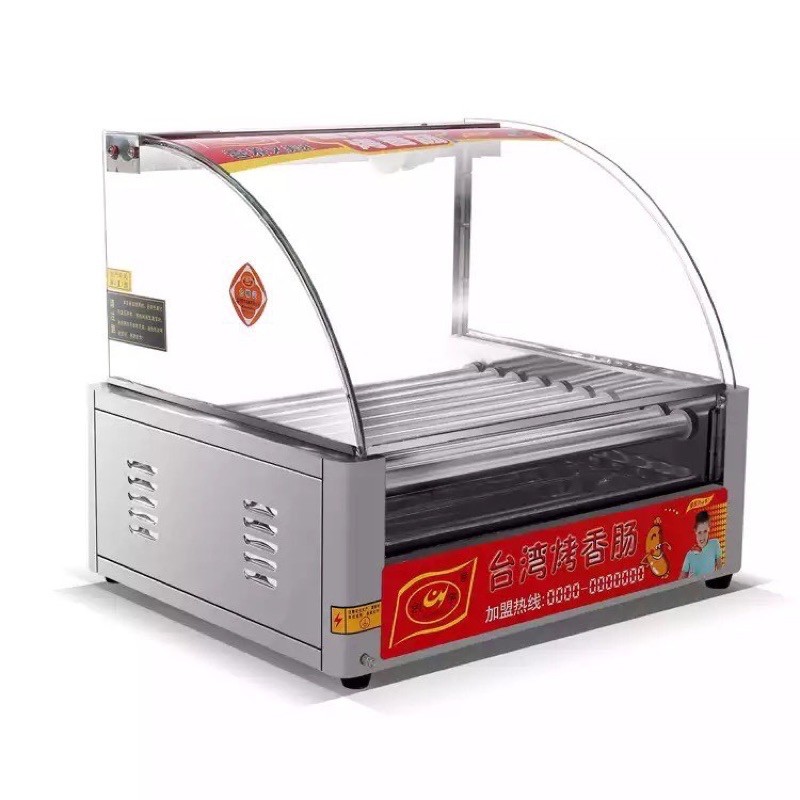 Máy nướng xúc xích 7 thanh cao cấp