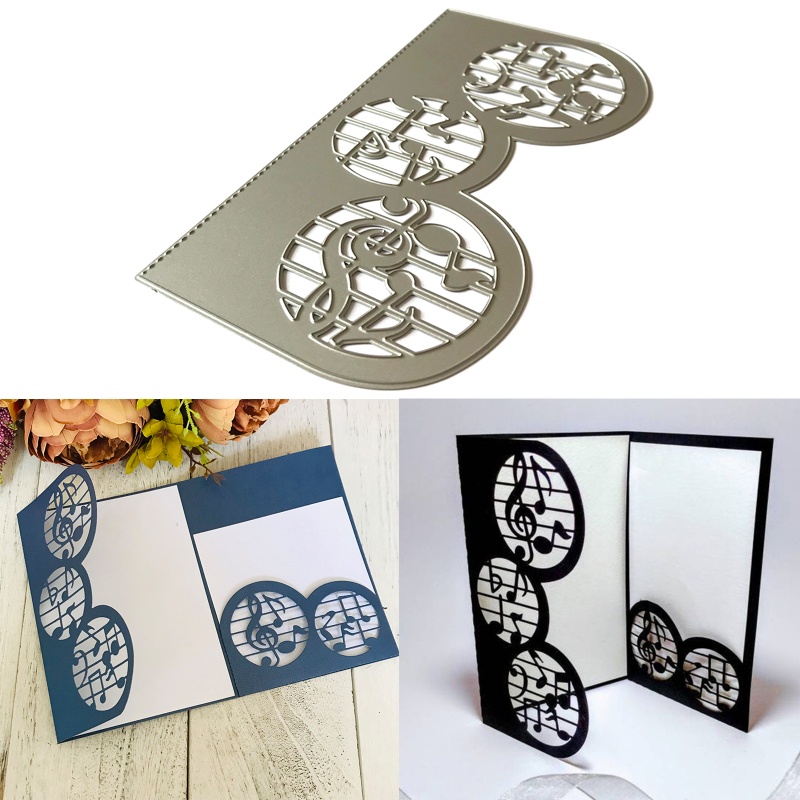 Khuôn Cắt Giấy Thép Carbon Hình Nốt Nhạc