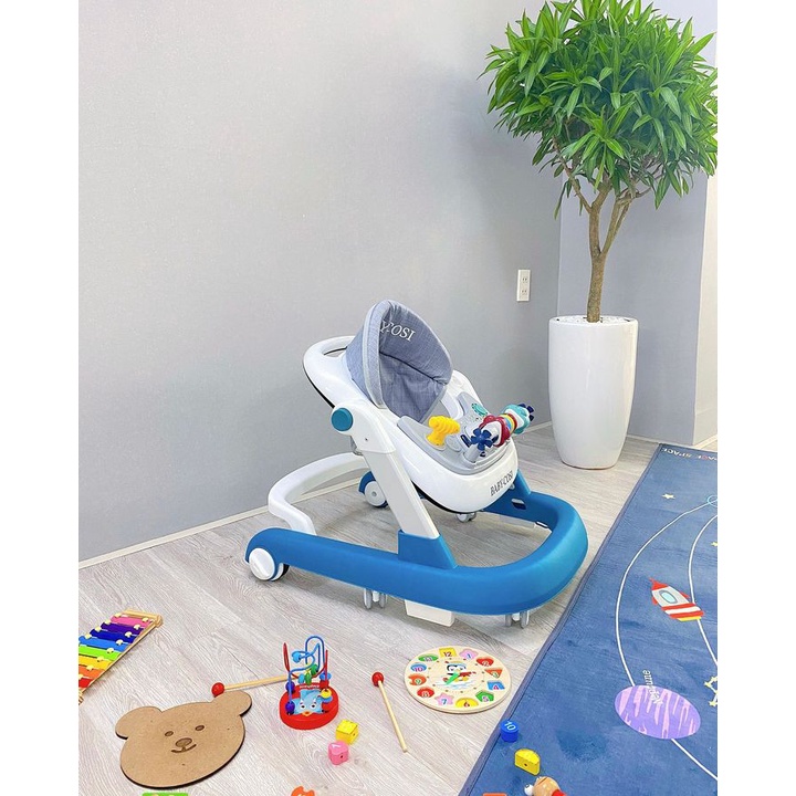 | Mã mới - Bảo hành 12 tháng | Xe tập đi đa năng BW805 nhiều tư thế có nhạc có đèn có bàn chơi có bàn ăn cho bé BabyCosi