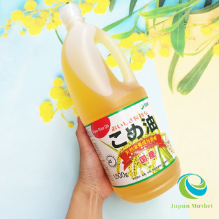 Dầu gạo Tsuno 1500g Số 1 Nhật Bản giàu vitamin chống lão hóa
