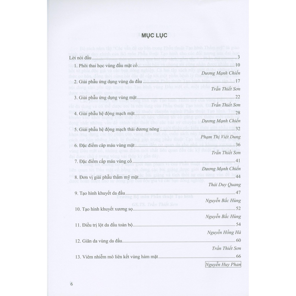 Sách - Các Vấn Đề Cơ Bản Trong Phẫu Thuật Tạo Hình Thẩm Mỹ (Phần III: Đầu Mặt Cổ)