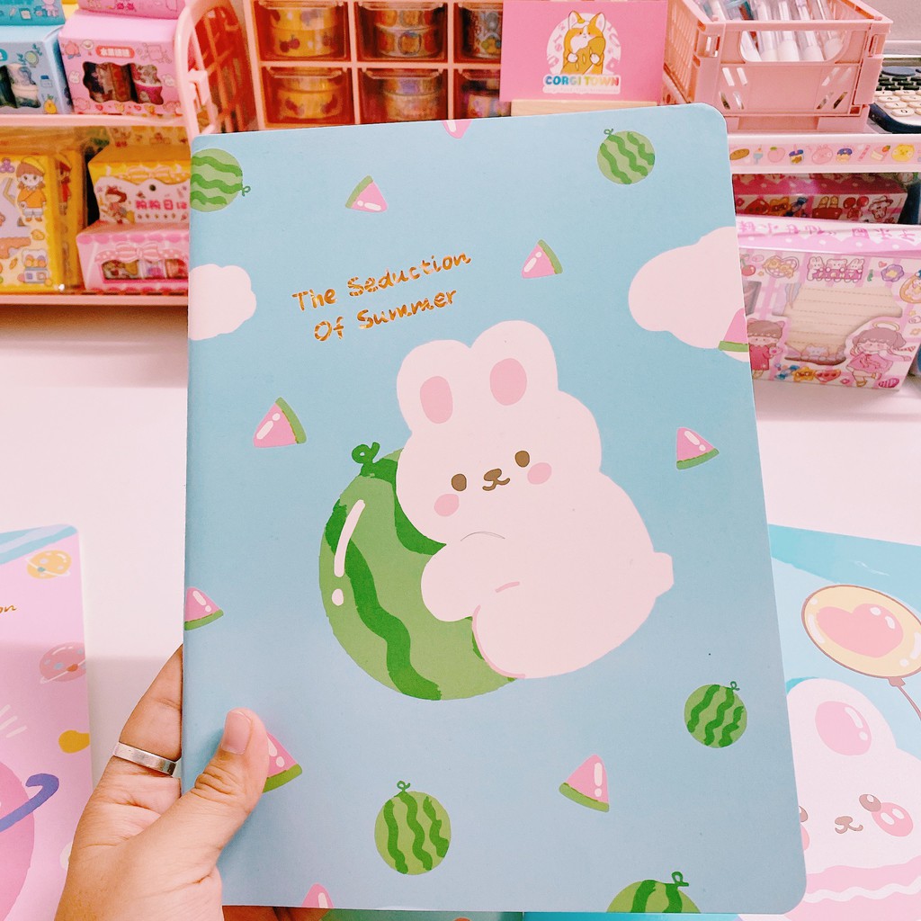 Sổ Tay B5 Kiểu Bé Thỏ Dễ Thương