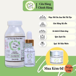 Combo Dưỡng Trắng Da Sắc Mộc Thiên Dưỡng Da Sau Tái Tạo 10ml + 100gr