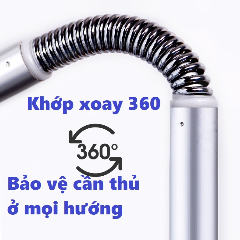 Ô Câu Cá Ô Dù Che Nắng Mưa 2 Tầng Cá KOI - Biển Xanh Dòng Cao Cấp Sang Trọng Có Size 2M và 2.6M - Đồ Câu Đại Tín